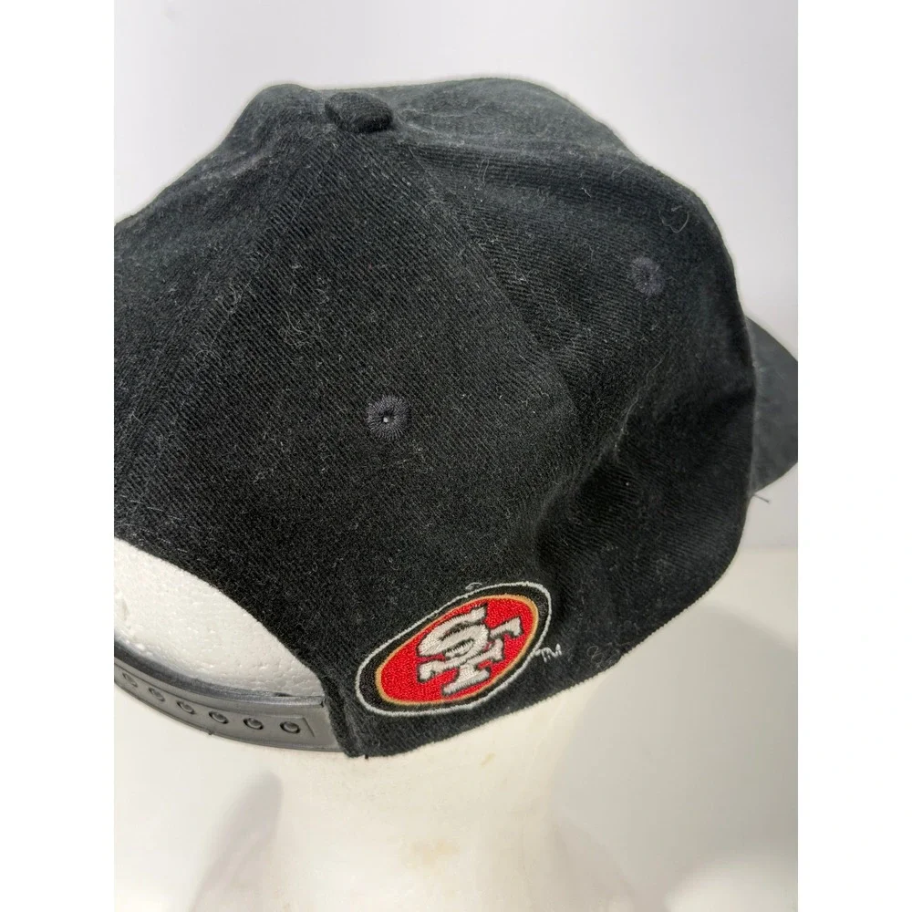 Vintage‎ San Francisco 49ers Eastport Snapback Hat Black Team NFL Football Cap